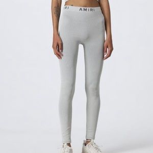 Amiri Bottoms Leggings Woman Gray